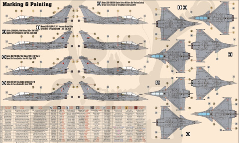 MISTERCRAFT, Mistercraft F076 1/72 Rafale A Savaş Uçağı Demonte Plastik